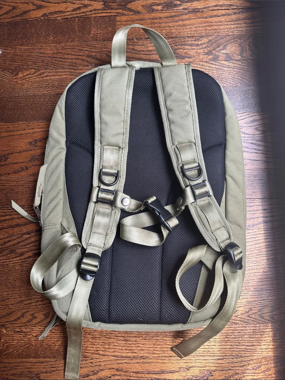 Brooklyn Industries Olive Canvas Backpack
